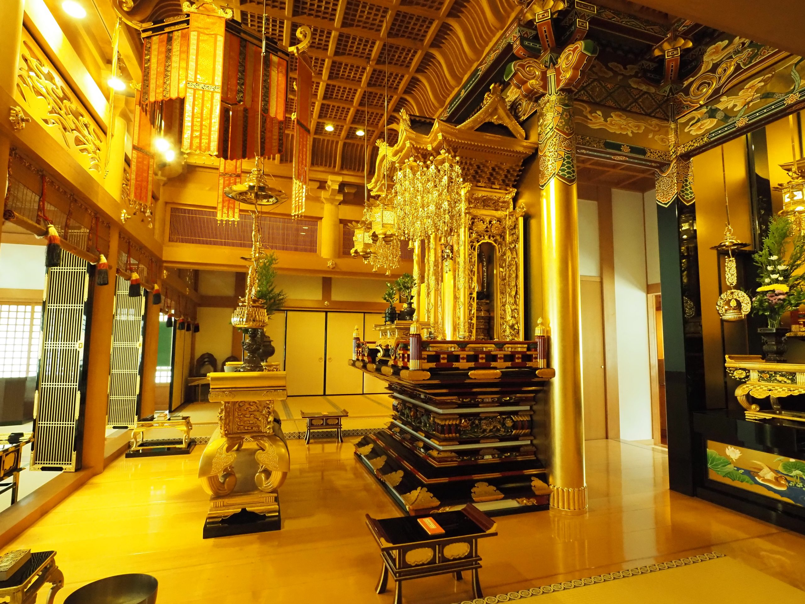 延楽寺　境内の風景